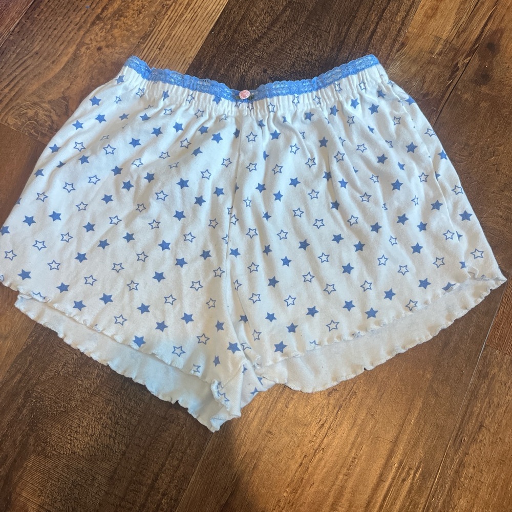 Women's Star Print Pajama Shorts